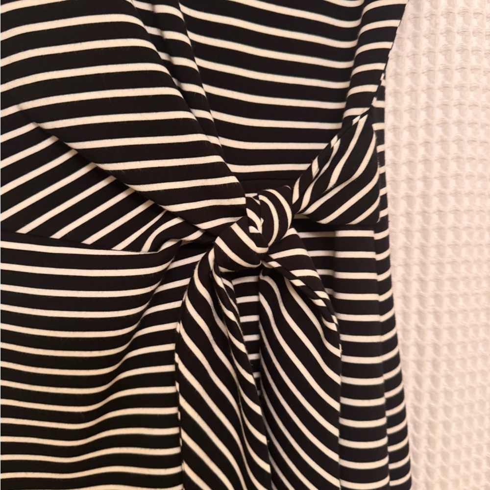 SPANX Black and White Midi Dress - Picture 3 of 3
